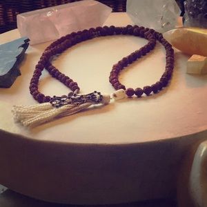 Boho Chic Chakra Balancing, Mala Yogi Necklace